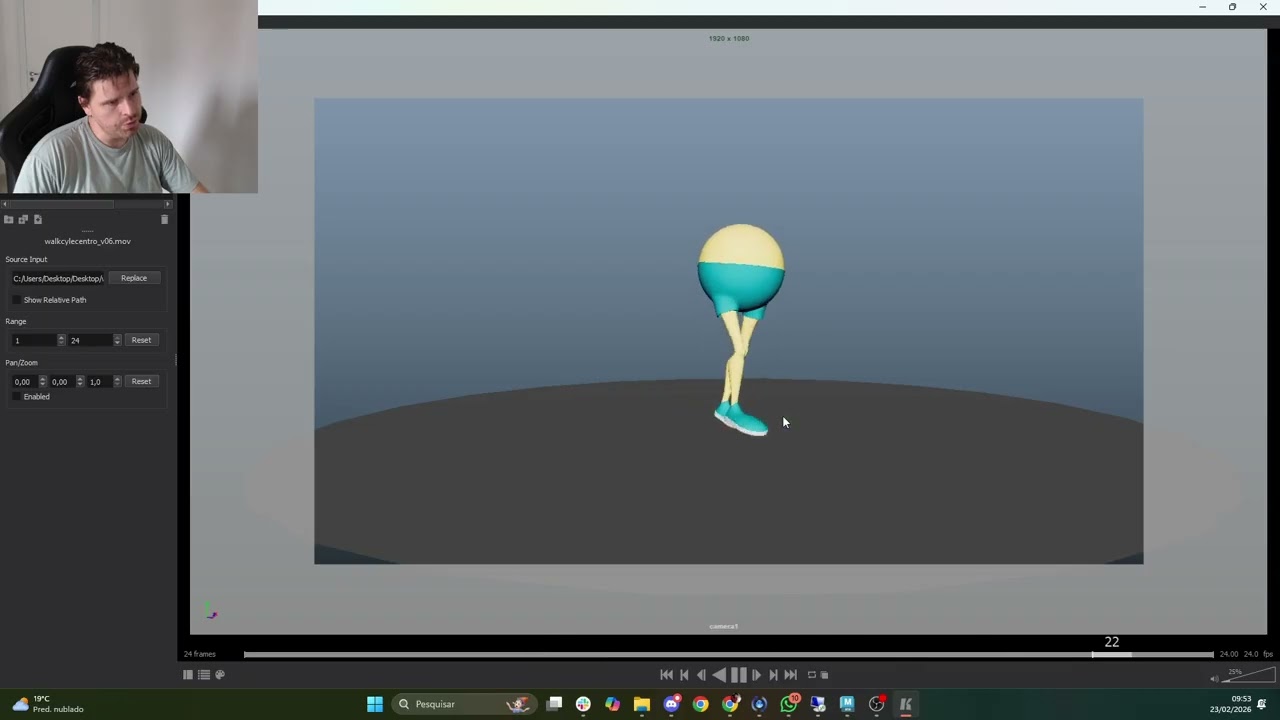 Aula 14 - Trabalhando no refine do walkcycle