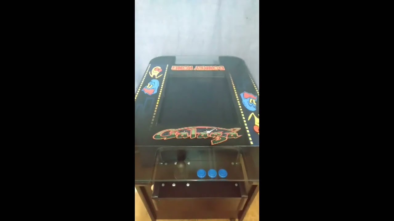 Cocktail arcade cabinet overview and instructions for the Icade 60 in 1 board