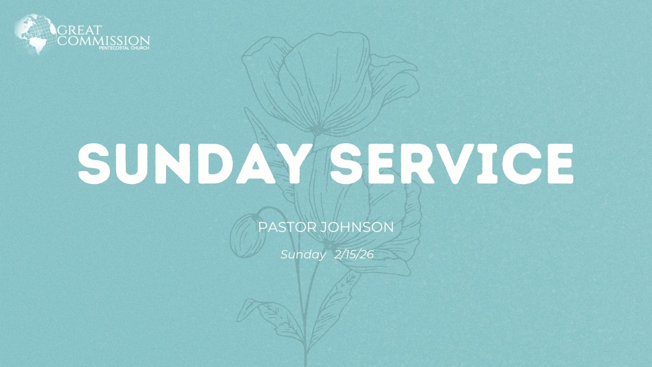 Sunday Morning | Pastor Johnson