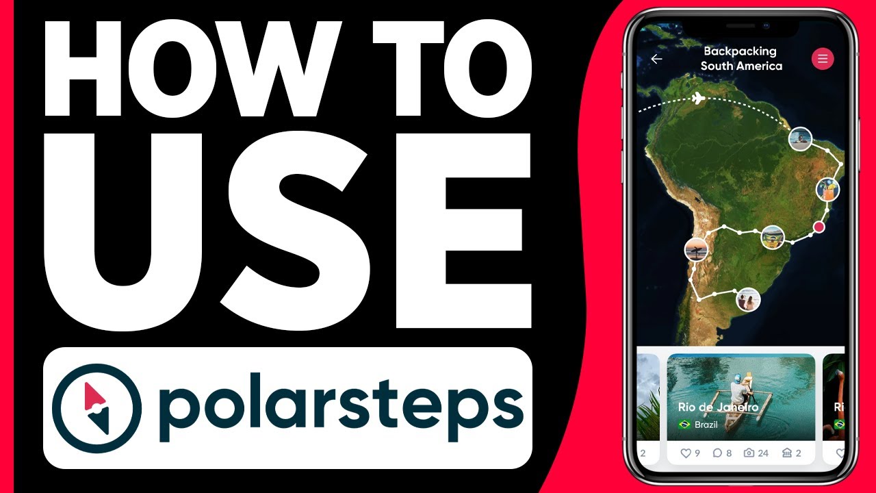 Как использовать Polarsteps | Полное руководство по Polarsteps 2025
