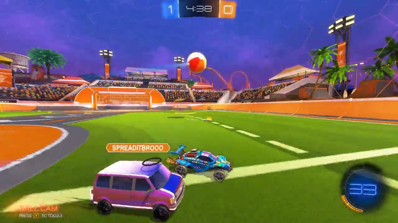 Day 6 of Posting Rocket League Videos - Beachside Flow