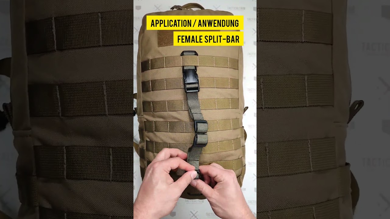 How to attach a WB25 Female Split-Bar 2M