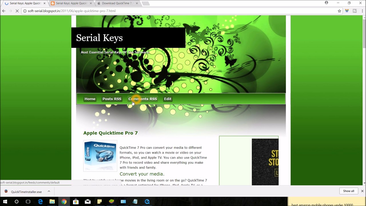 Quicktime player for windows full version || full version from techbuddy's