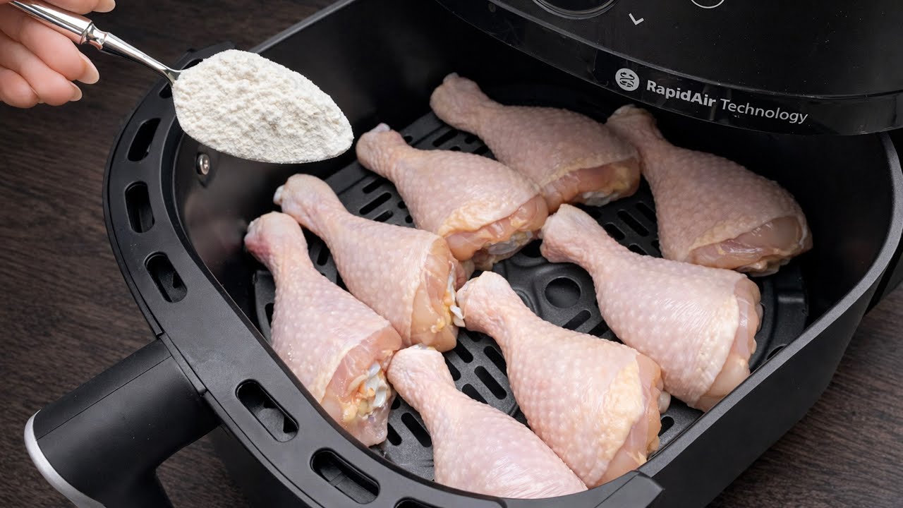 А вы знали об этом трюке с курицей в аэрогриле? Я никогда не ела такой вкусной курицы!