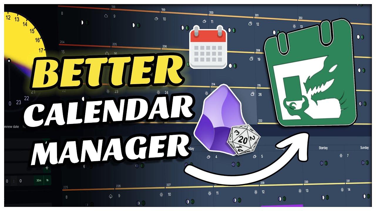 Better Track Calendar Events In Your TTRPG Games!