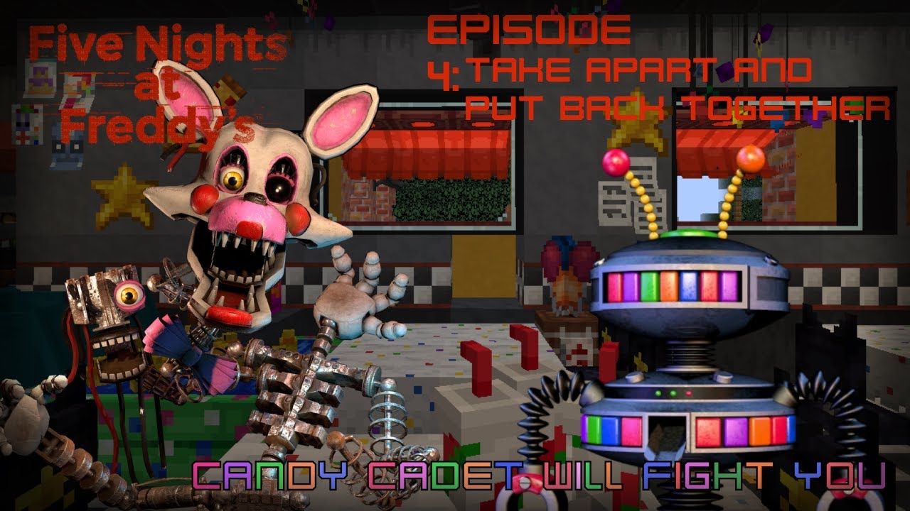 Take Apart and Put Back Together |Fnaf Minecraft Roleplay: New Management| Episode 4 |