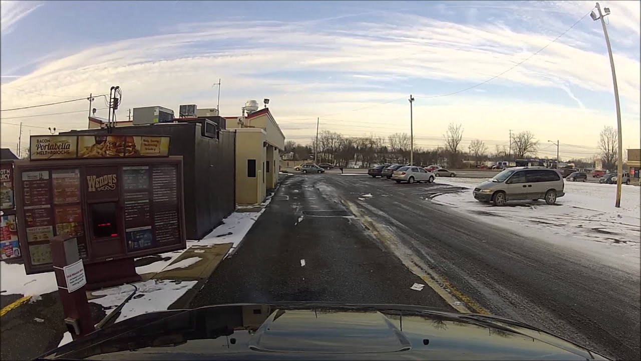 Streetsboro, OH (December 13th, 2013) Downtown, Streetsboro Plaza, Wendy's
