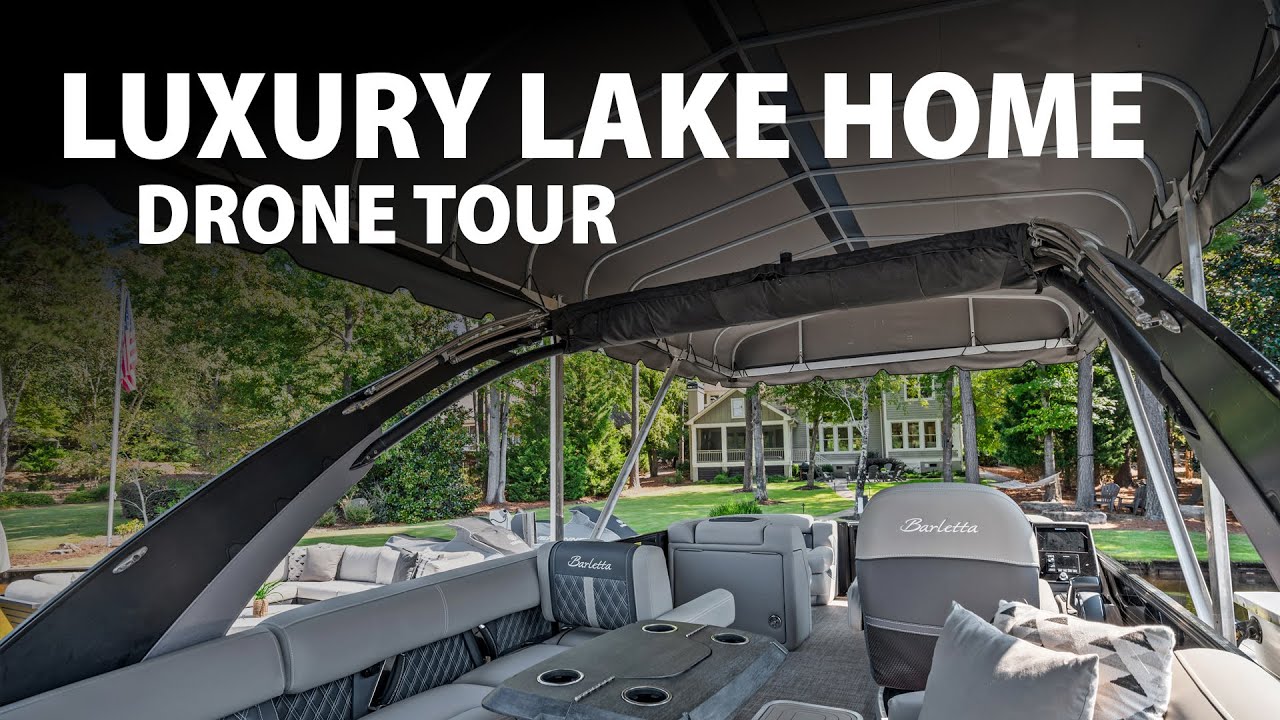 Luxury Lake Home on Lake Oconee, Georgia - 5 Bedroom 5 Bath - Drone Virtual Tour