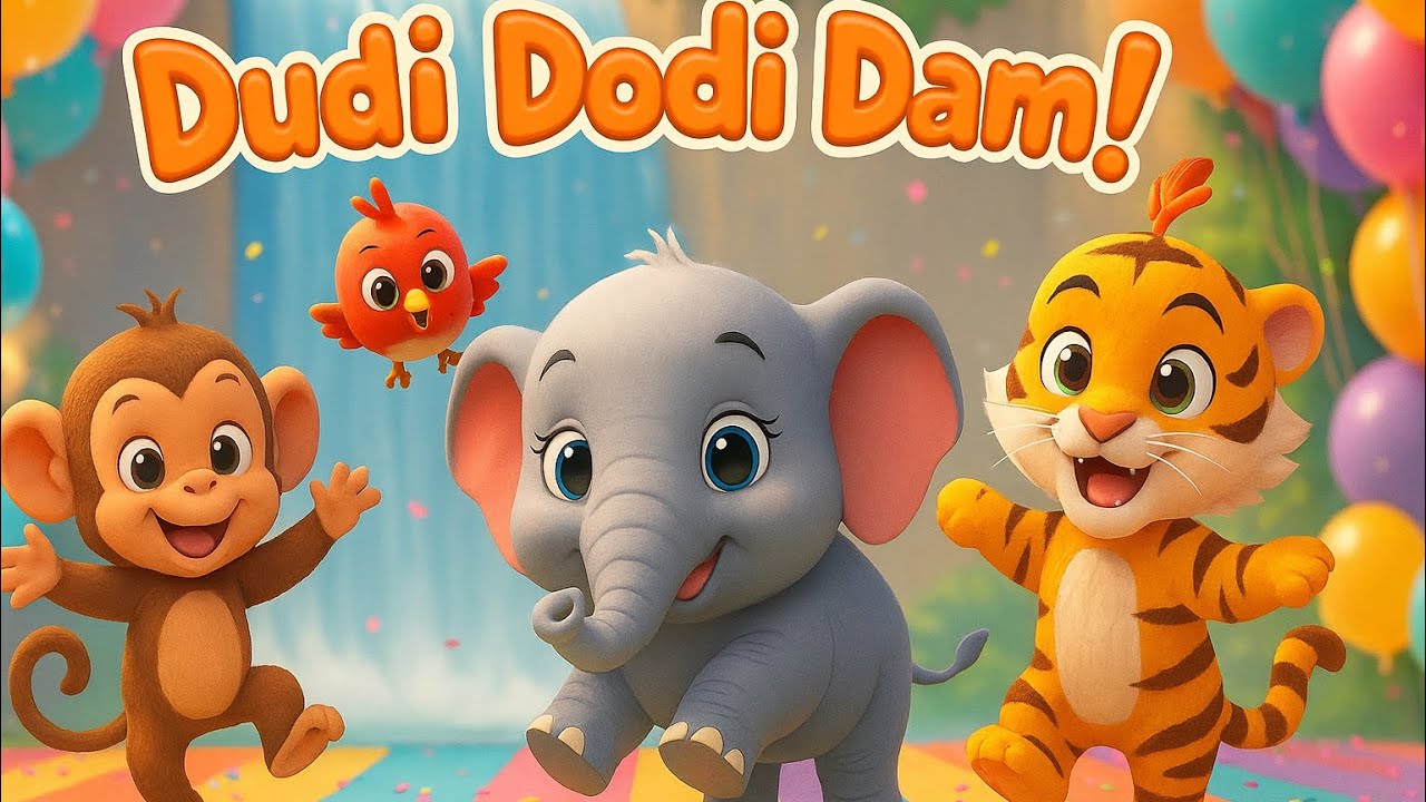 Dudi Dudi Dam Dam &ndash; Viral Jungle Dance Song for Kids 