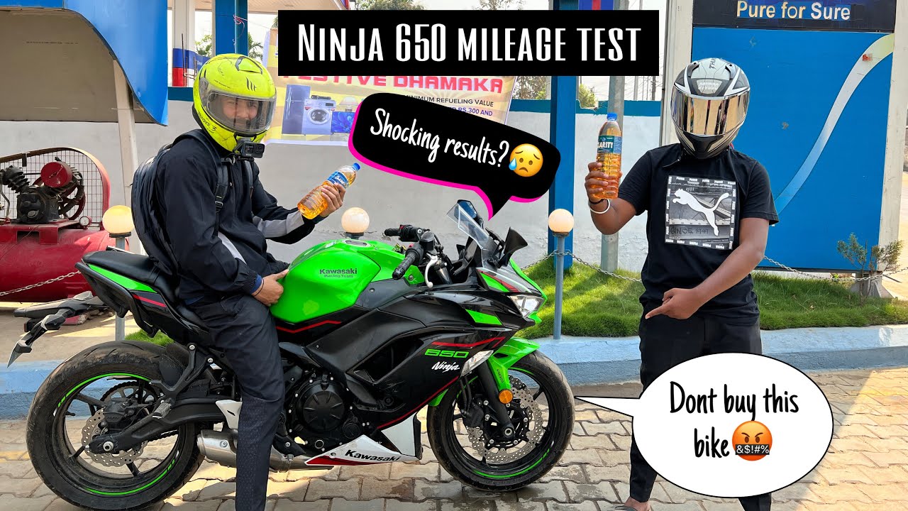 Ninja 650 Mileage Test | Dont buy this bike before watching this video!