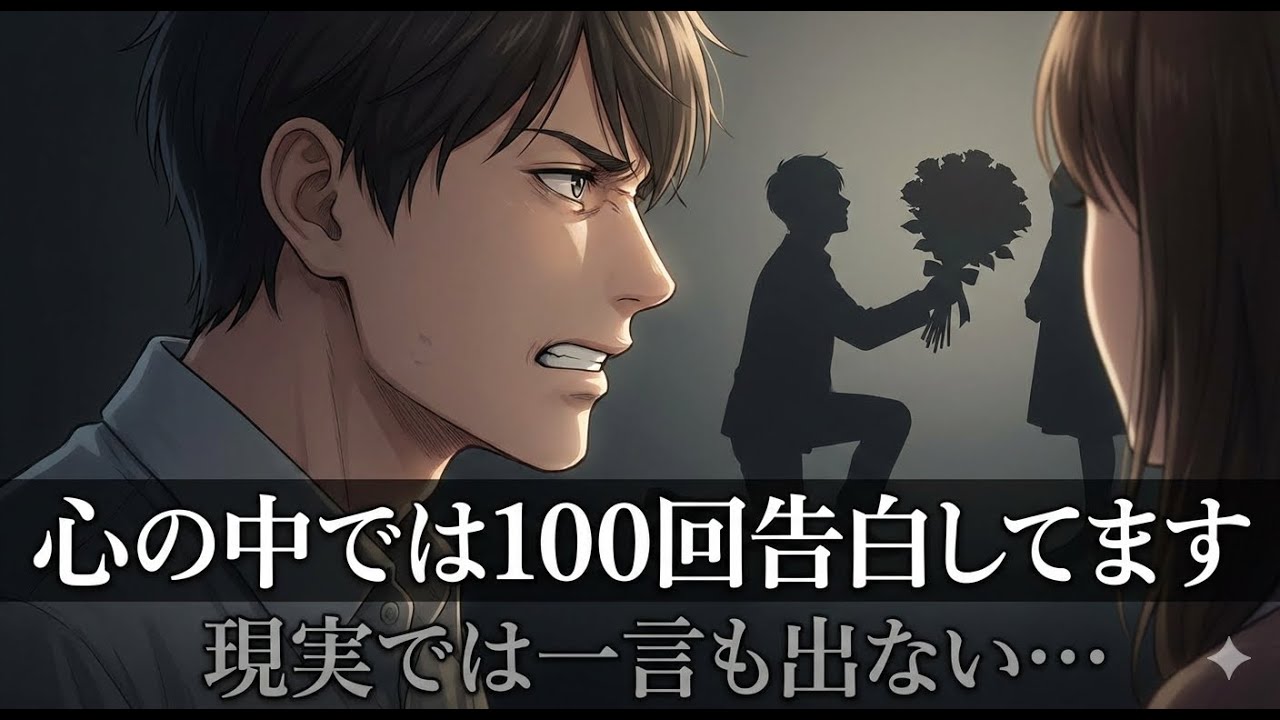 【男性の本音】無言は拒絶じゃない。本気になりすぎて「関係が壊れるリスク」を取れない男の葛藤#恋愛#恋愛心理#恋愛雑学