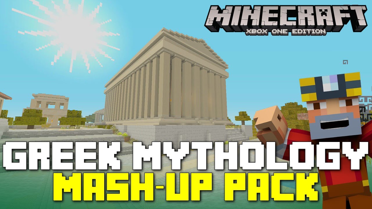 Minecraft Xbox 360/One: Greek Mythology Mash-Up Pack Review + TU27 Overview!