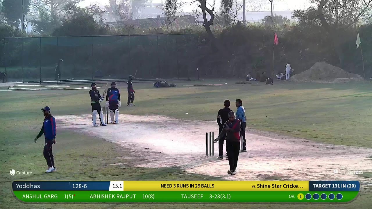 Shine Star Cricket Club vs Yoddhas | Live - Muzaffarnagar Crossline Cricket Stadium