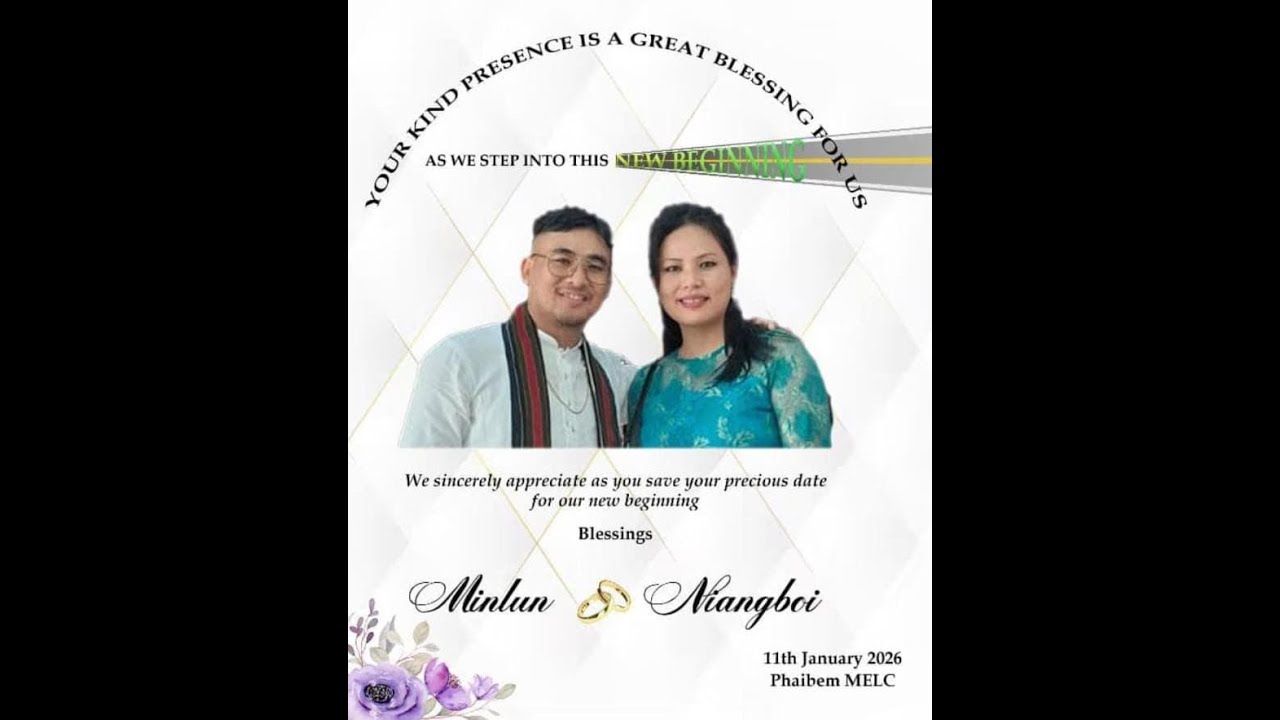 Minlun & Niangboi Holy Matrimony