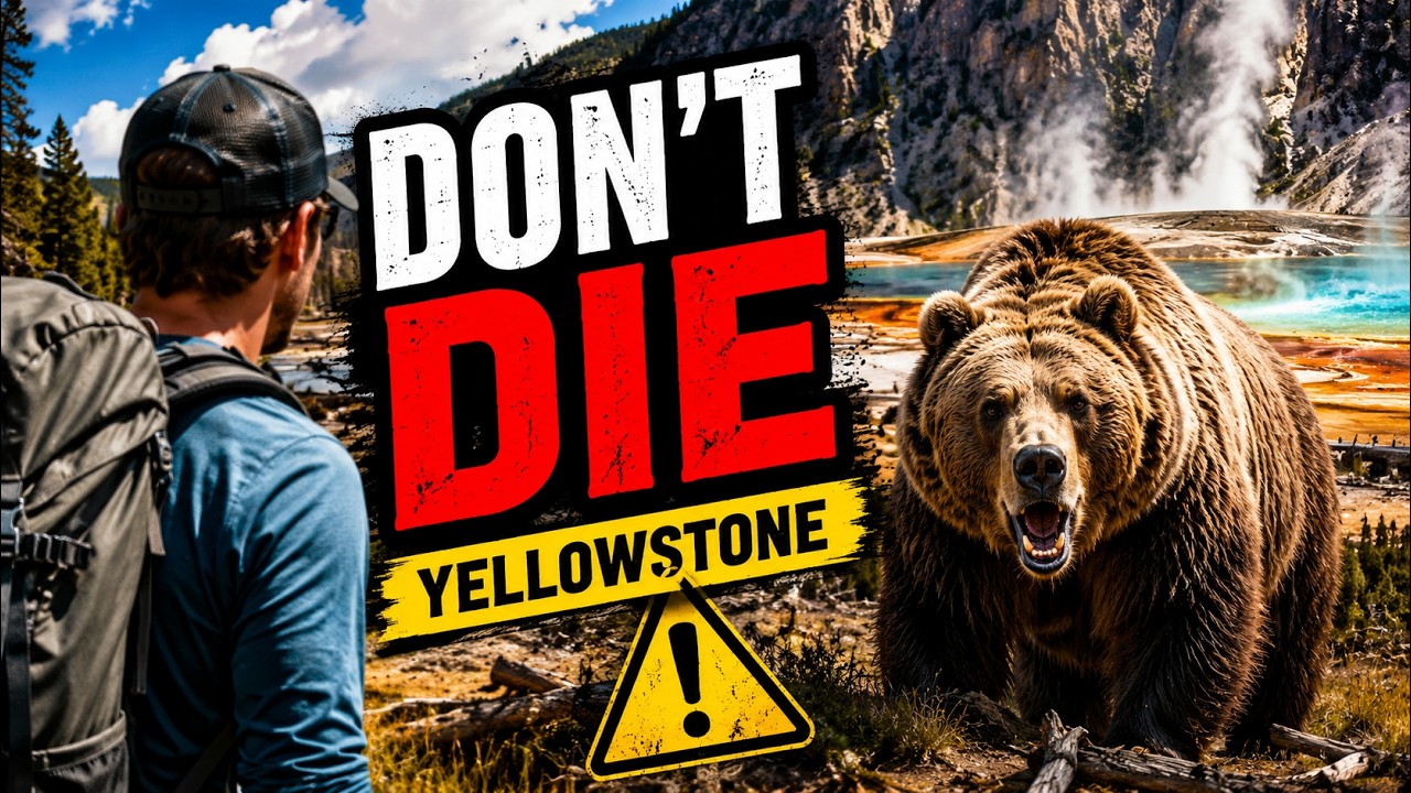 Avoid ☠️DEATH☠️ in Yellowstone -- Safety Tips for Newbies!
