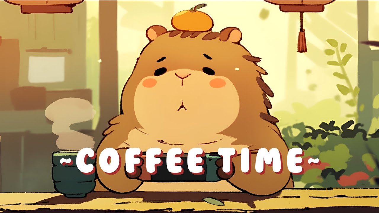 Capybara Study Beats - Chill Jazz Beats to Relax/Study ~ Warm Feelings ~ 🦫 📝