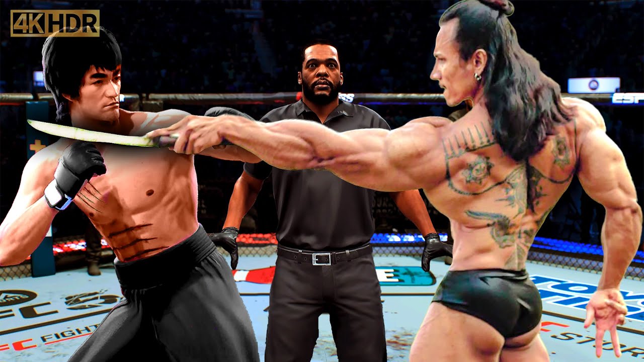 ИСТИННЫЙ Брюс Ли против тайского самурая | EA Sports UFC 5