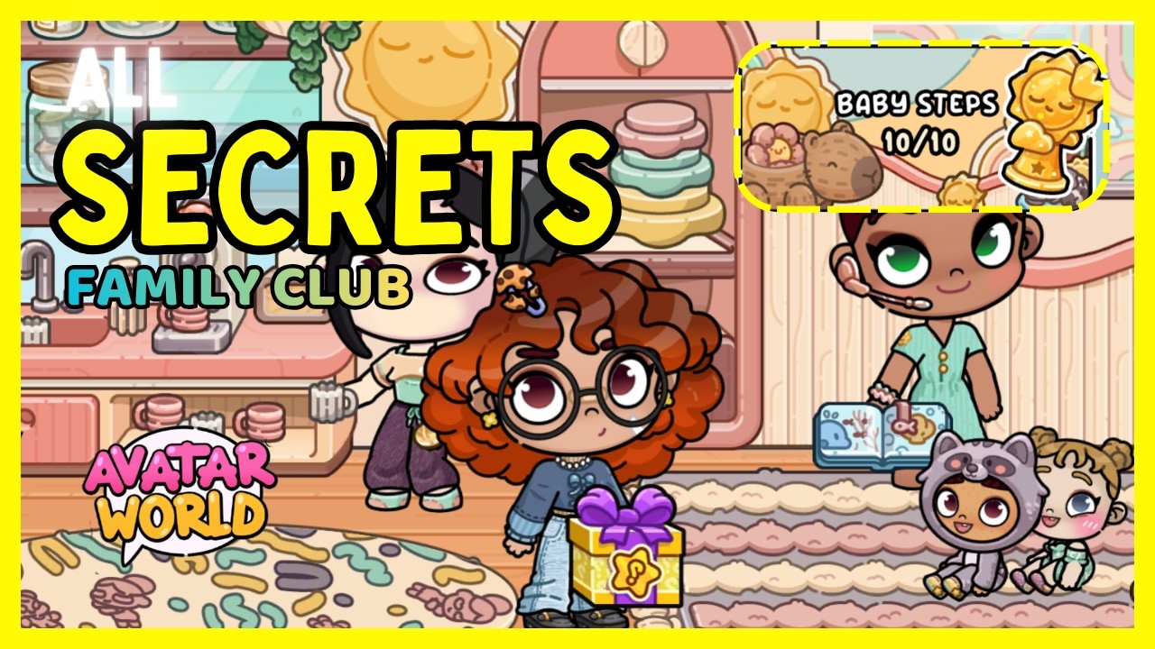 SECRETS BABY CLUB FAMILY in AVATAR WORLD