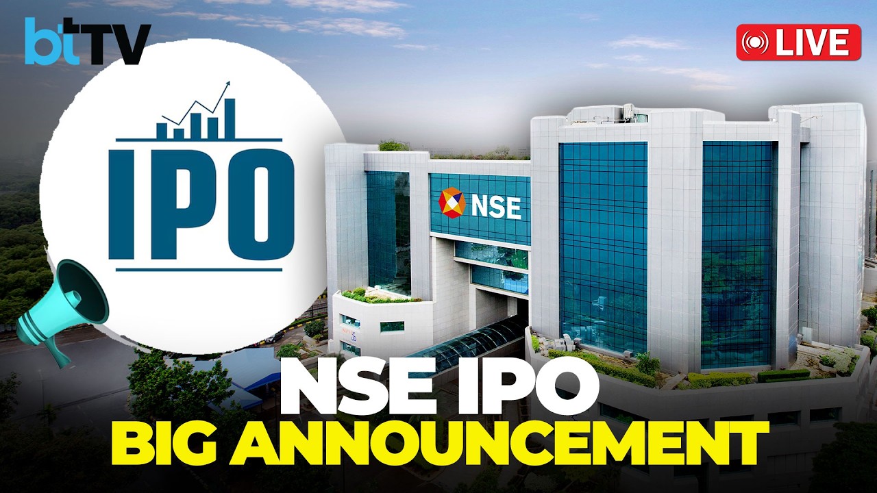 ПРЯМОЙ ЭФИР: Объявление об IPO NSE | Генеральный директор Ашишкумар Чаухан о планах по выходу на ...