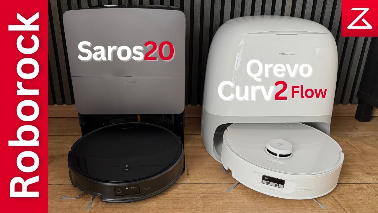 Roborock Saros 20 vs. QRevo Curv 2 Flow – welcher ist besser?