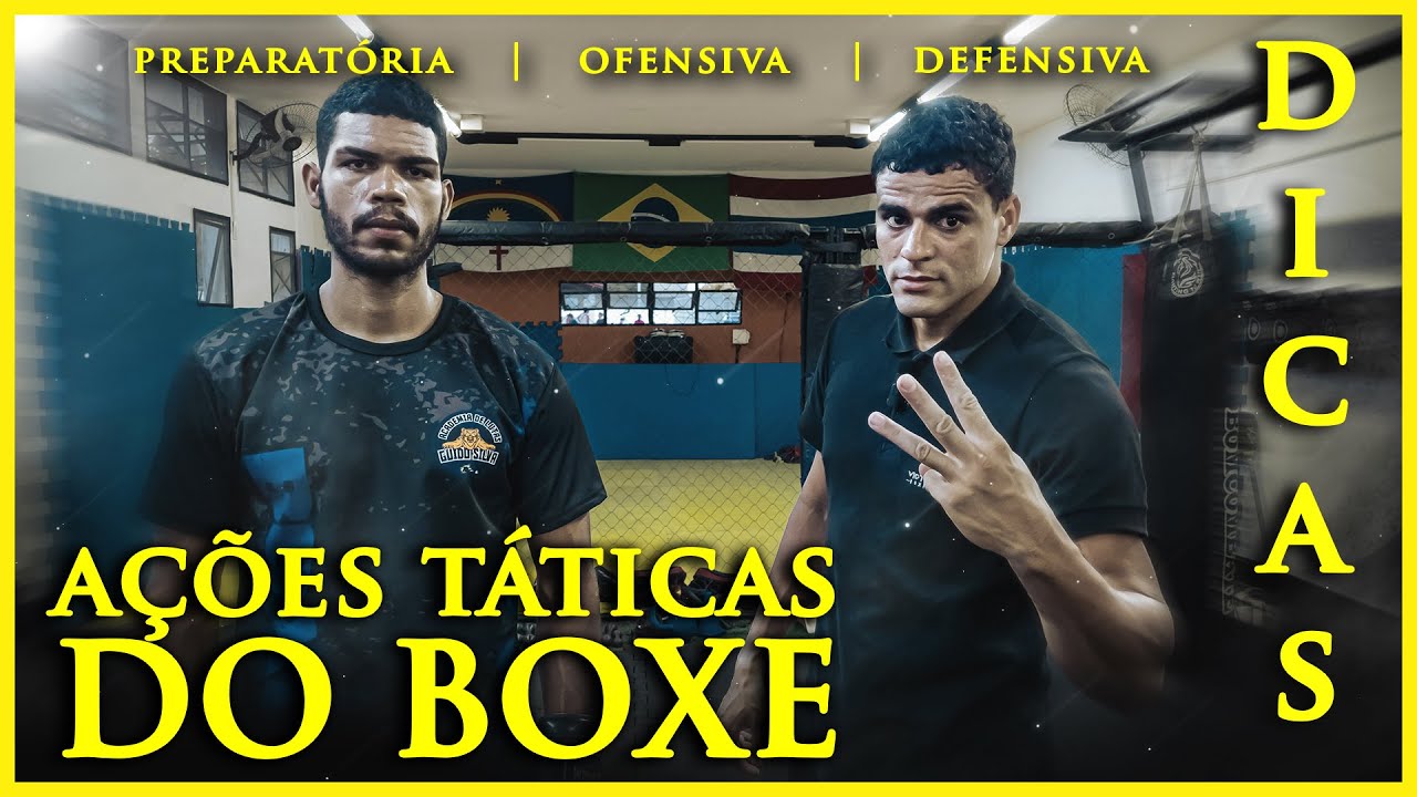AÇÕES TÁTICAS DO BOXE (Aula de Boxe) - Victor Balboa