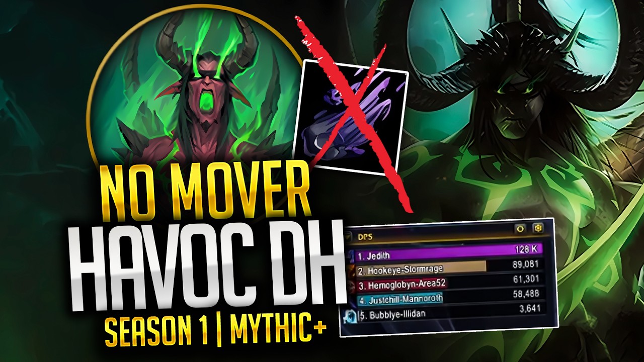 HAVOC DH NO MOVER | Безумный урон, простая ротация, чистое удовольствие