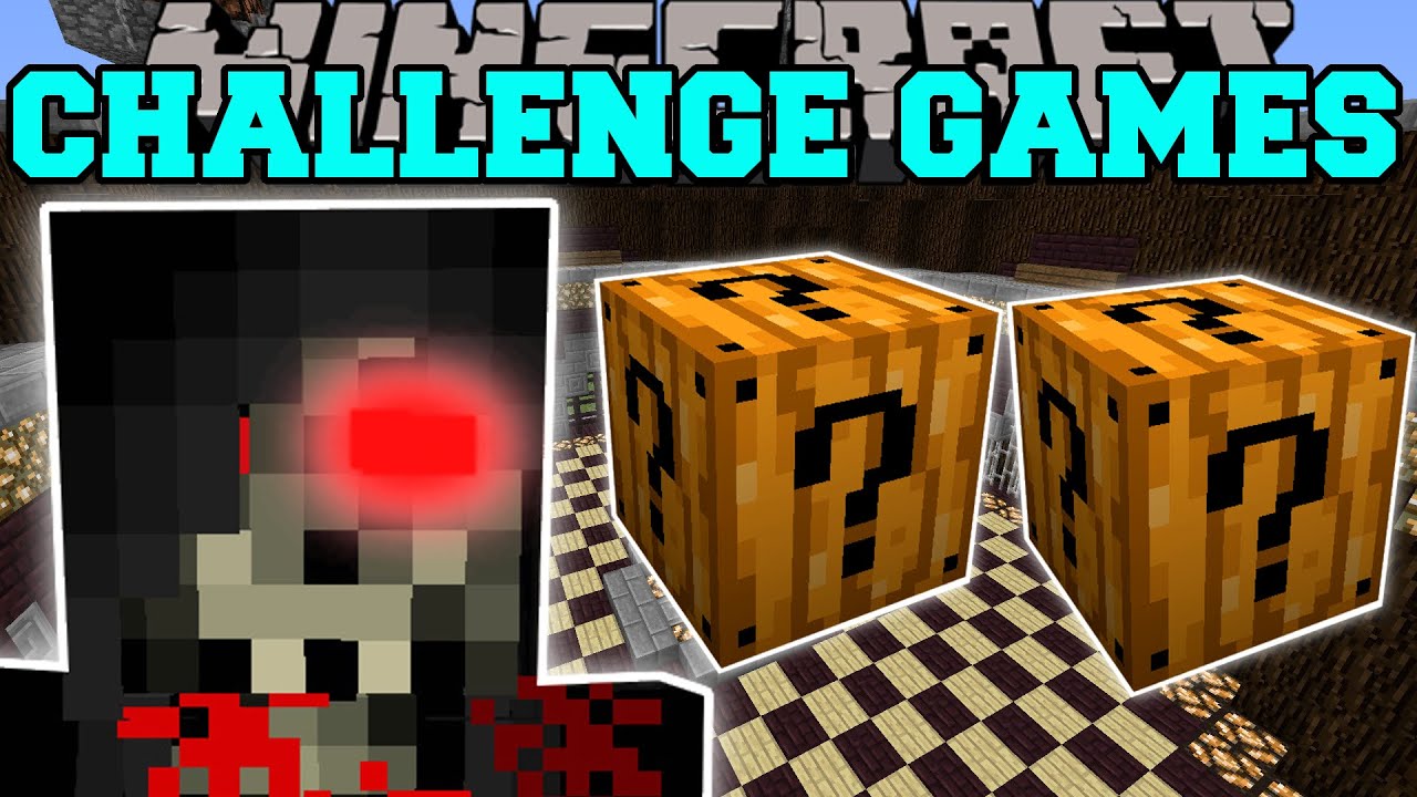 Minecraft: GRIM REAPER CHALLENGE GAMES - Lucky Block Mod - Modded Mini-Game