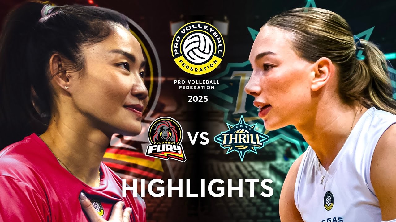 Columbus Fury VS Vegas Thrill | HIGHLIGHTS | PVF 2025