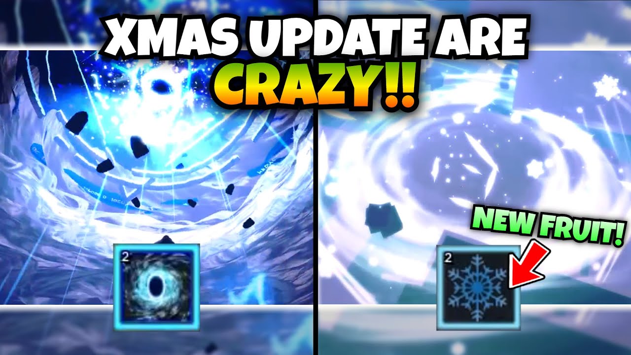 Blox Fruits CHRISTMAS Update Are CRAZY!!
