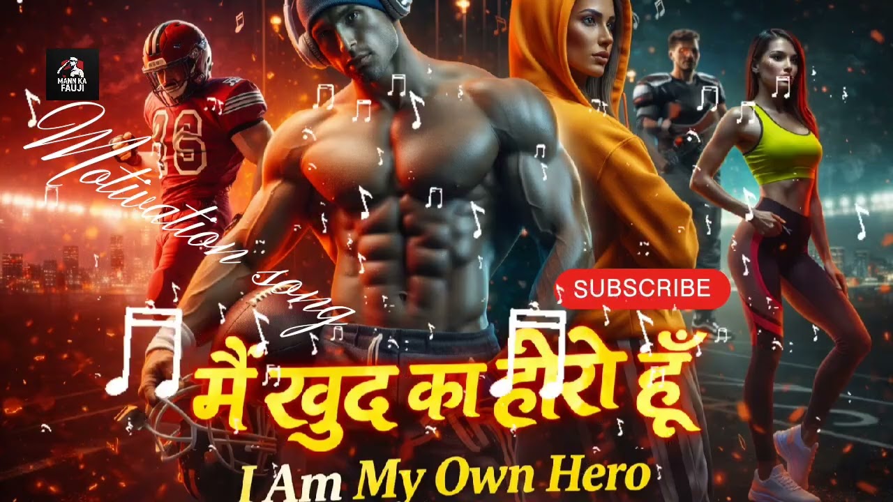 Be Your Own Hero 💪 मैं खुद का हीरो हूँ | Hindi Motivation Anthem
