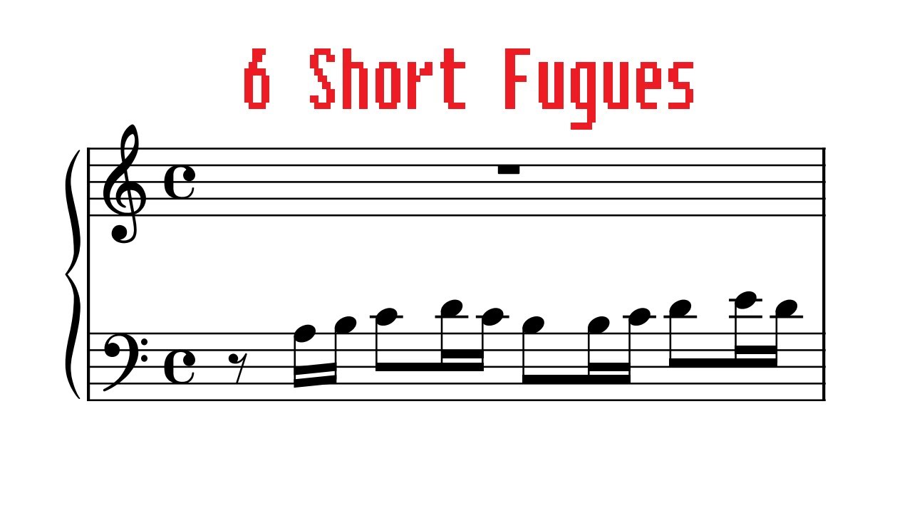 6 Short Fugues - Roman Cano