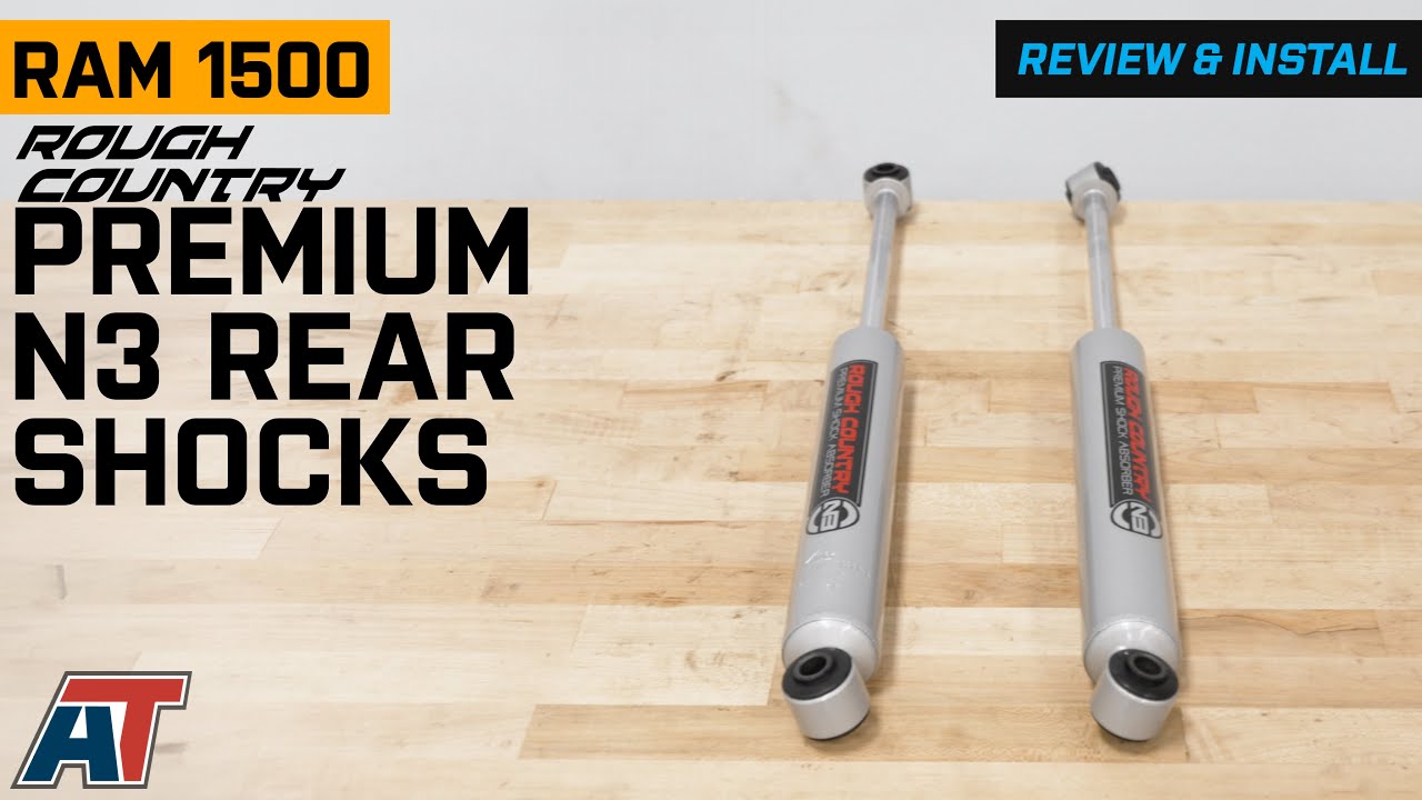 2009-2018 RAM 1500 Rough Country Premium N3 Rear Shocks Review & Install