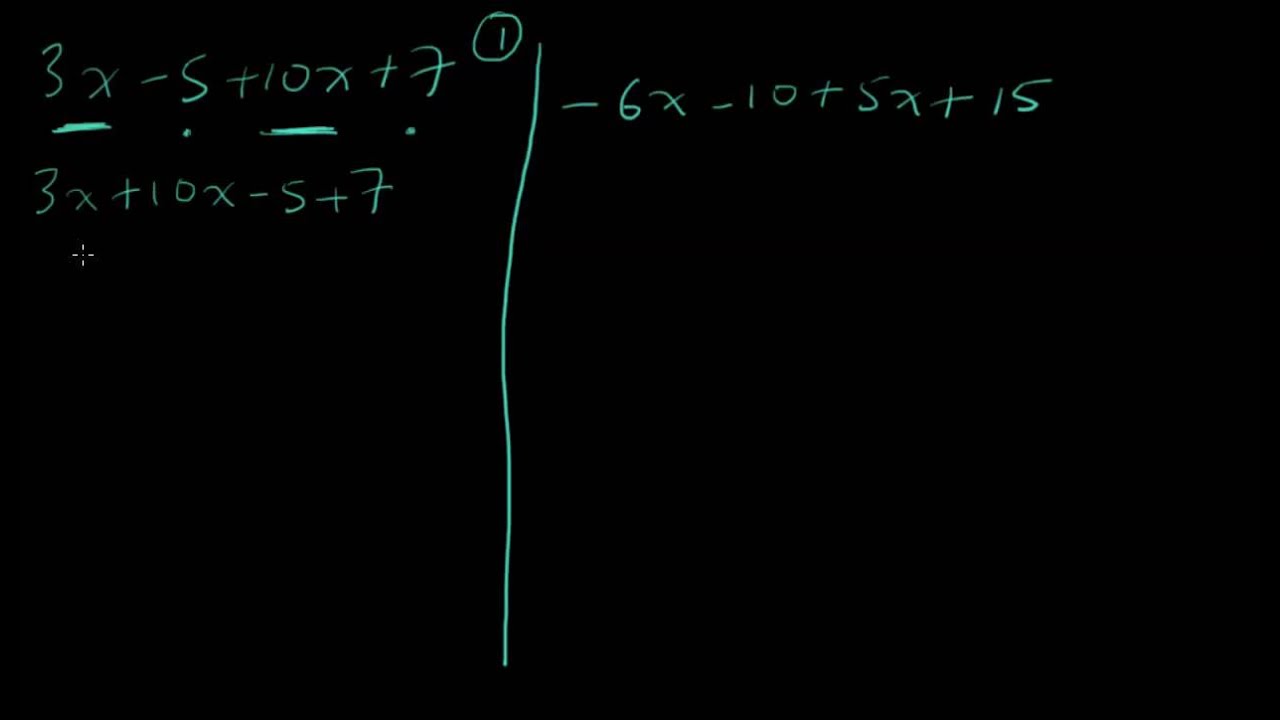 Algebraic Simplification Video 1 | Delta Education Centre (Singapore)