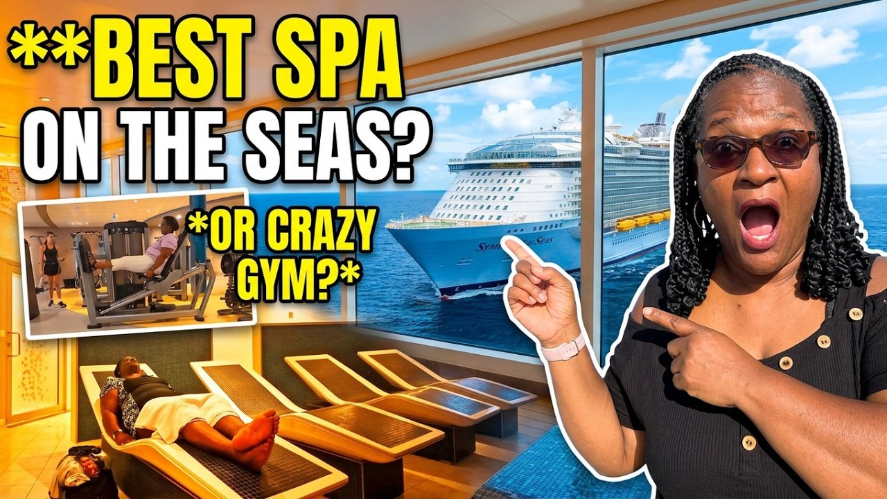 🚢 Термальный комплекс, спа-центр и фитнес-центр на борту лайнера Symphony of the Seas