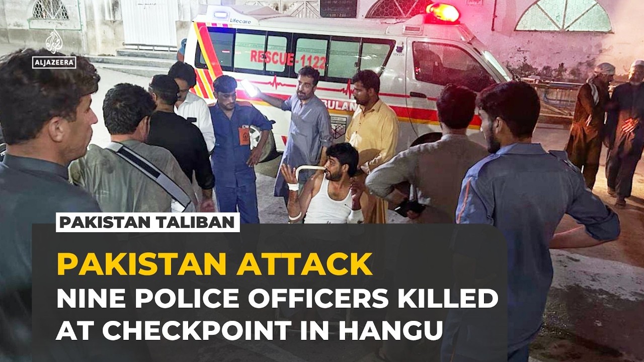 Police blame Pakistan Taliban for Hangu checkpoint attack that killed 9 officers