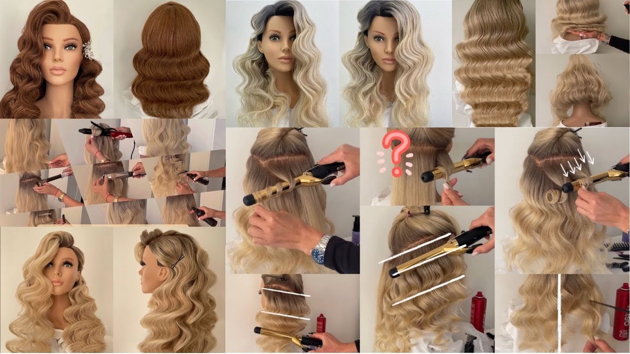 How to Create Hollywood Waves Like a Pro | Flat Iron & Curling Iron Tutorial