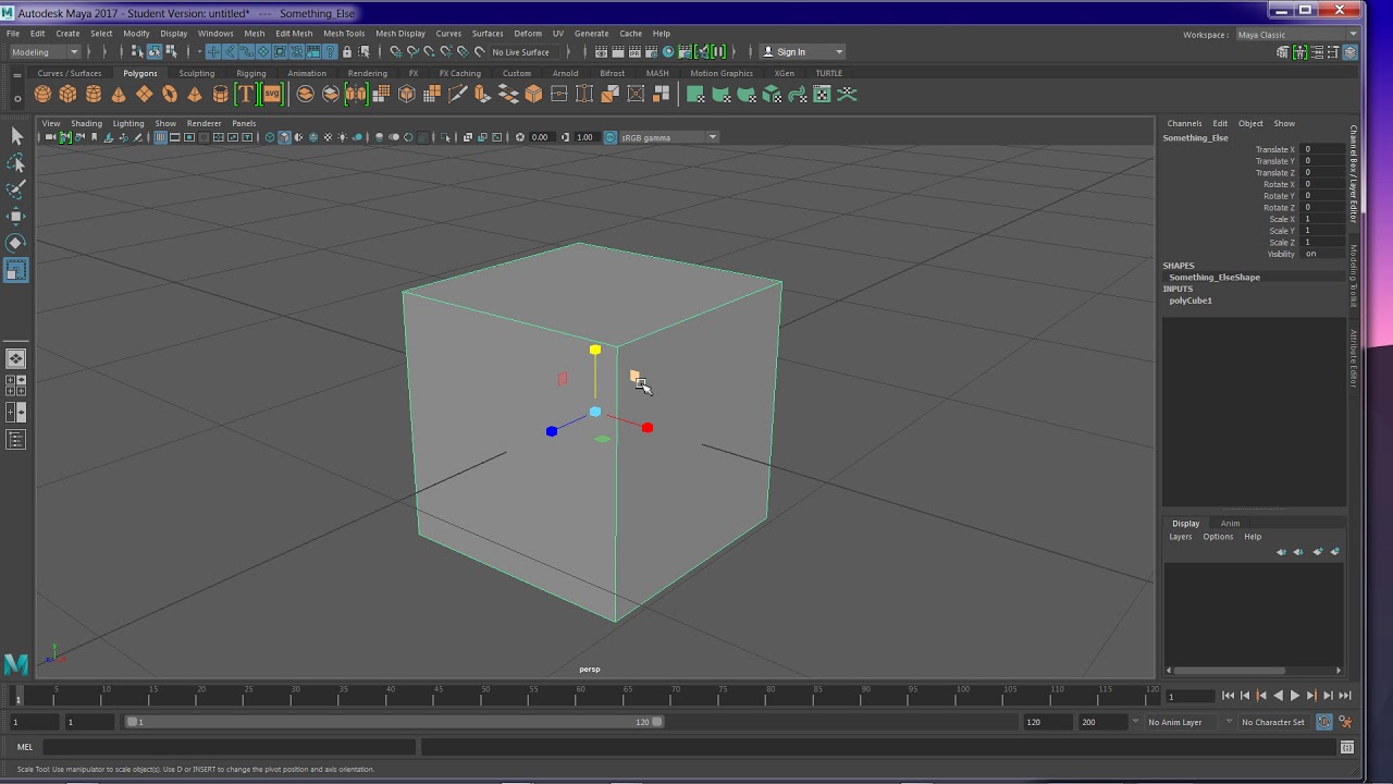 3D Modeling Class with Maya: 01 The Interface