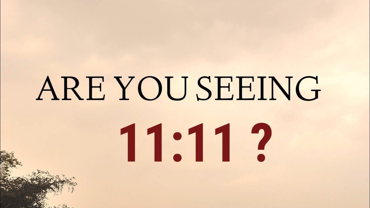 ARE YOU SEEING | 1111 ANGEL NUMBER | ANGEL NUMBER 1111 | 1111 MASSAGE 