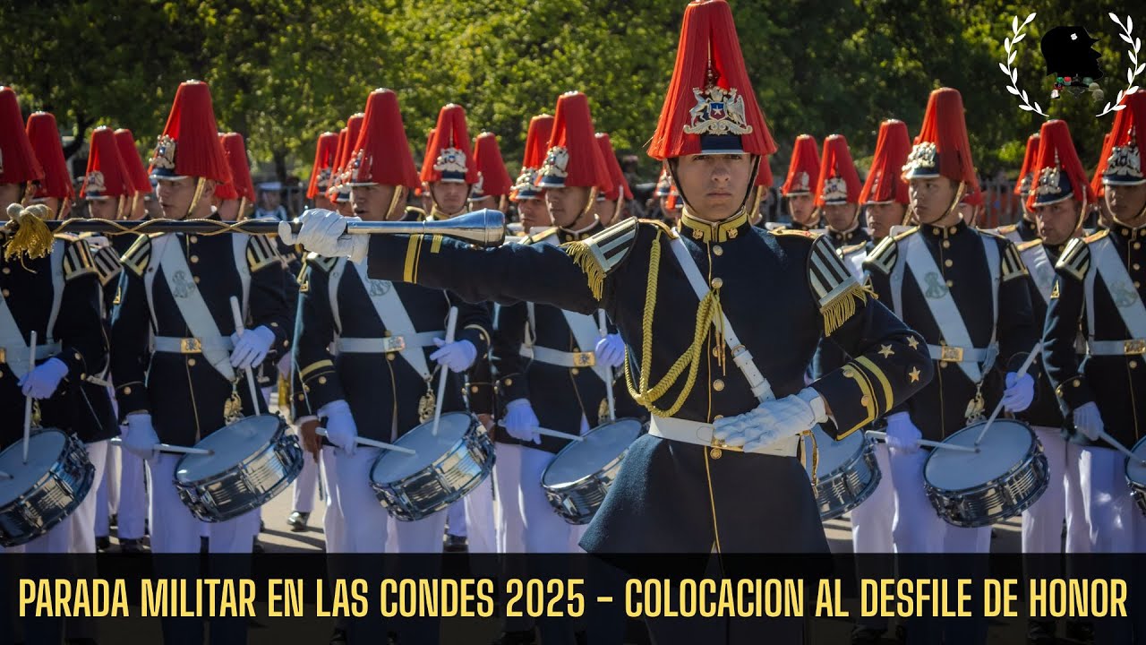 Marcha Penachos Rojos - Colocación al desfile Escuela Militar Las Condes 2025 #chile #prussian #fyp