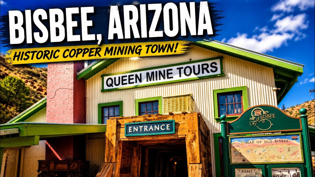 Exploring Bisbee, Arizona and Touring the Queen Copper Mine