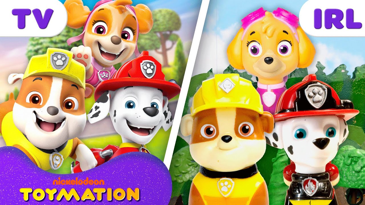 PAW Patrol and Rubble & Crew Toys BEST Rescues and Builds! 🐶 | 50 Minute Compilation | Toymation