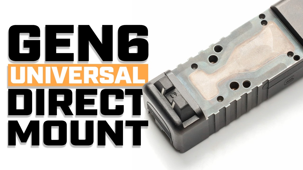 НОВЫЙ универсальный слот для прямой установки оптики на Glock Gen 6!