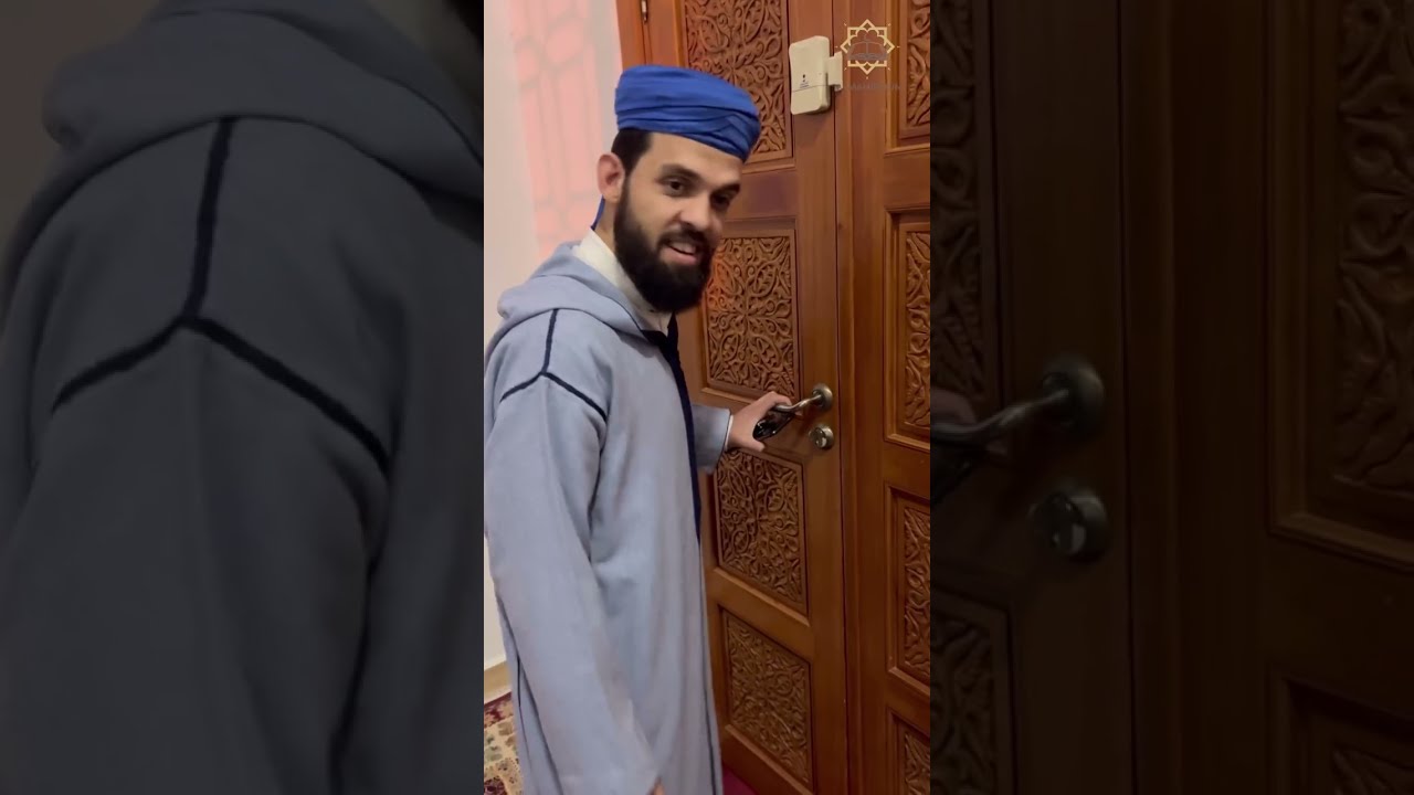 القارئ إبراهيم الهبطي من طنجة بمسجد عائشة أم المؤمنين ❤️😍