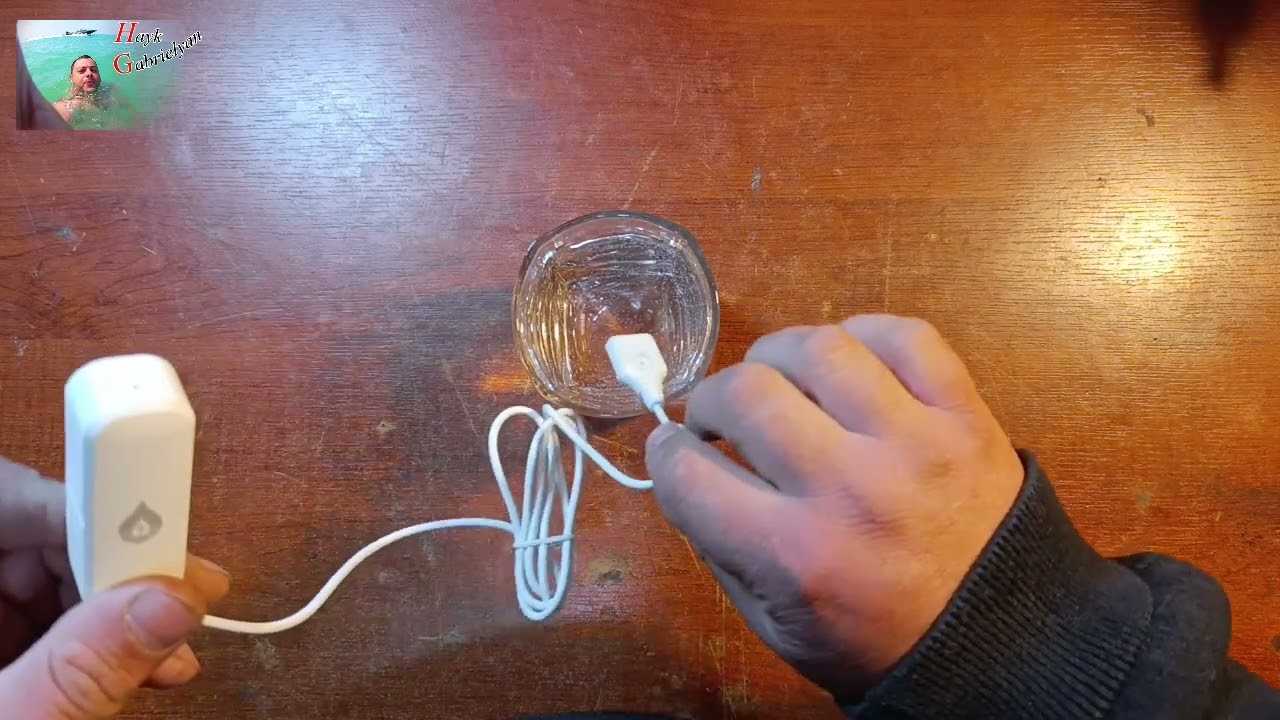 Tuya WIFI smart water leak detector. Smart Home Device. How to connect Tuya water leak detector.