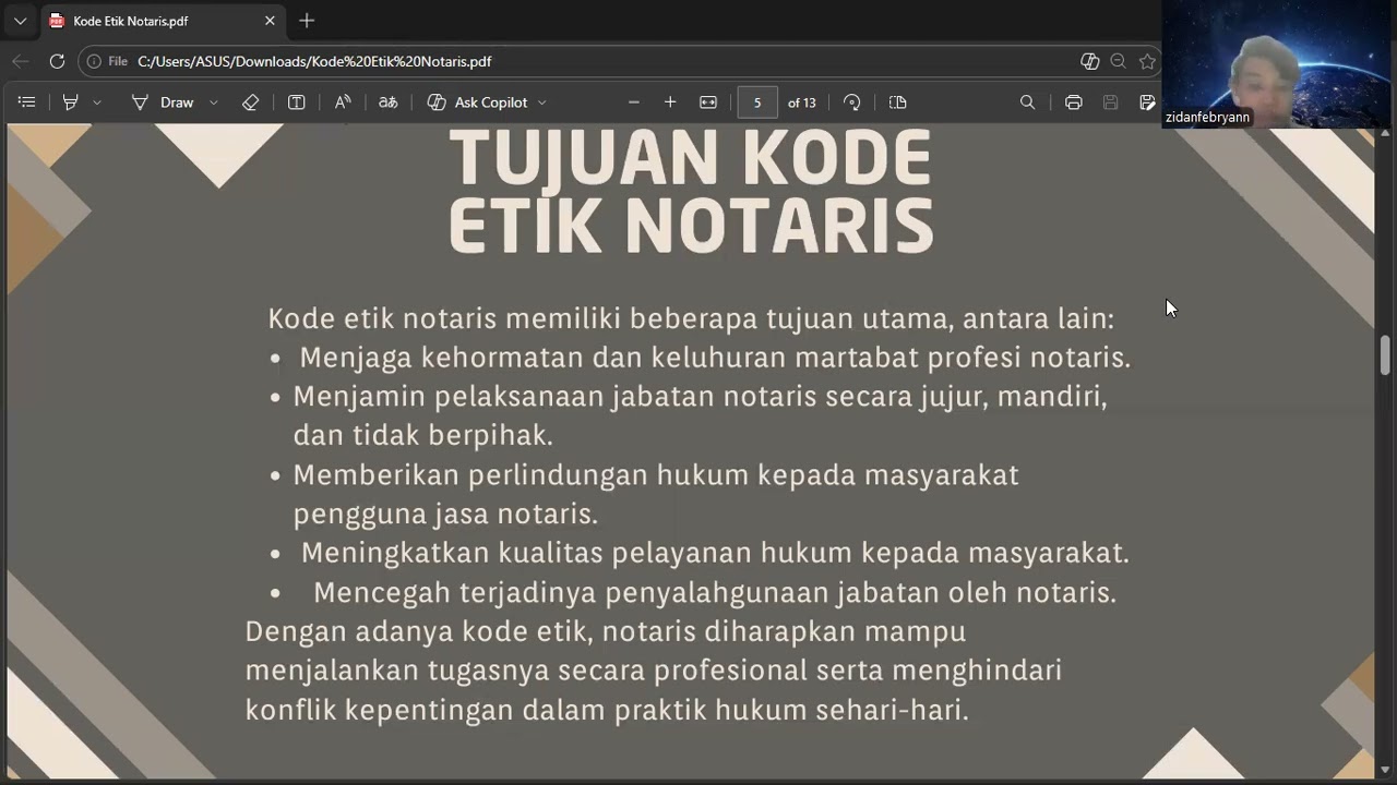 Kode Etik Notaris