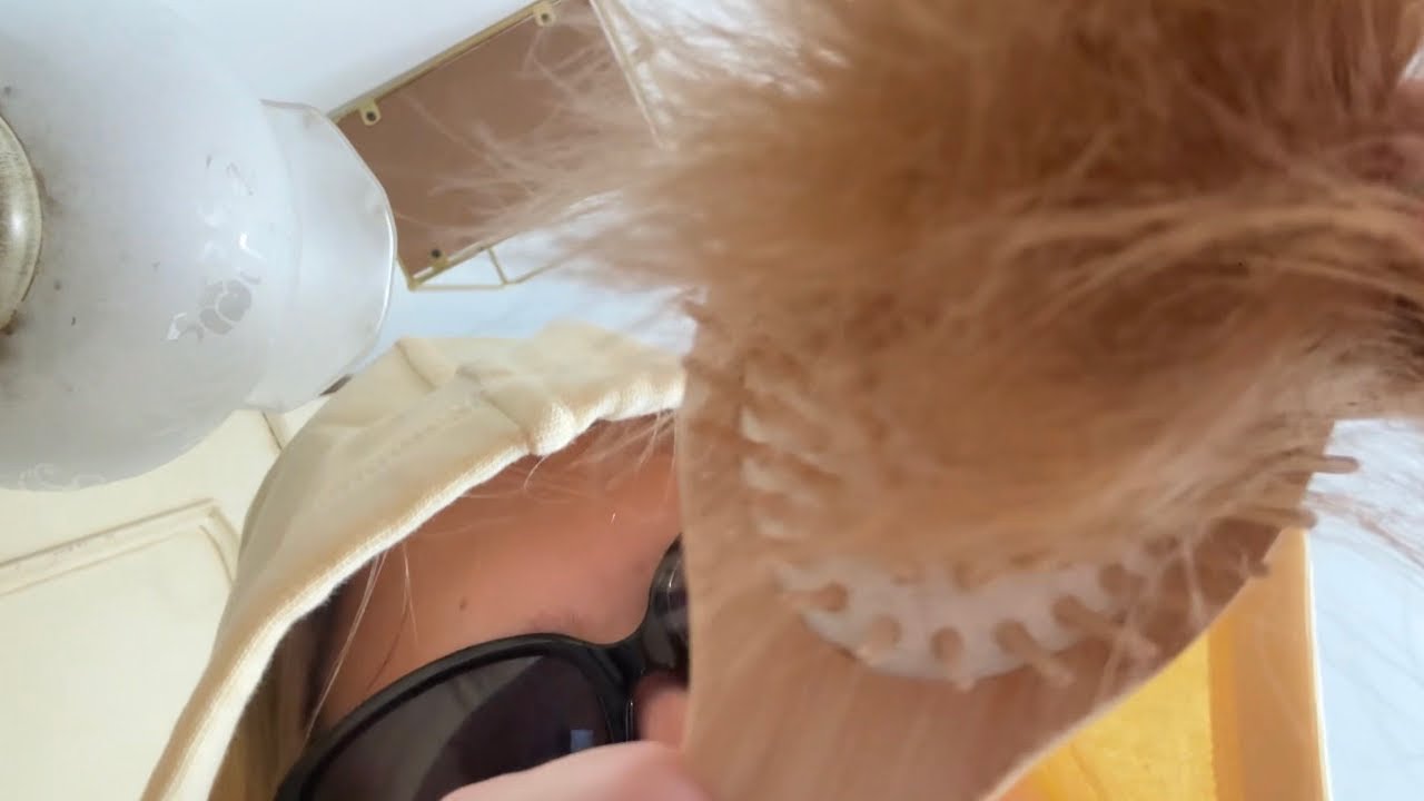 asmr: the girl who’s obsessed with you sneaks in while you’re sleeping | hair brushing & tapping 