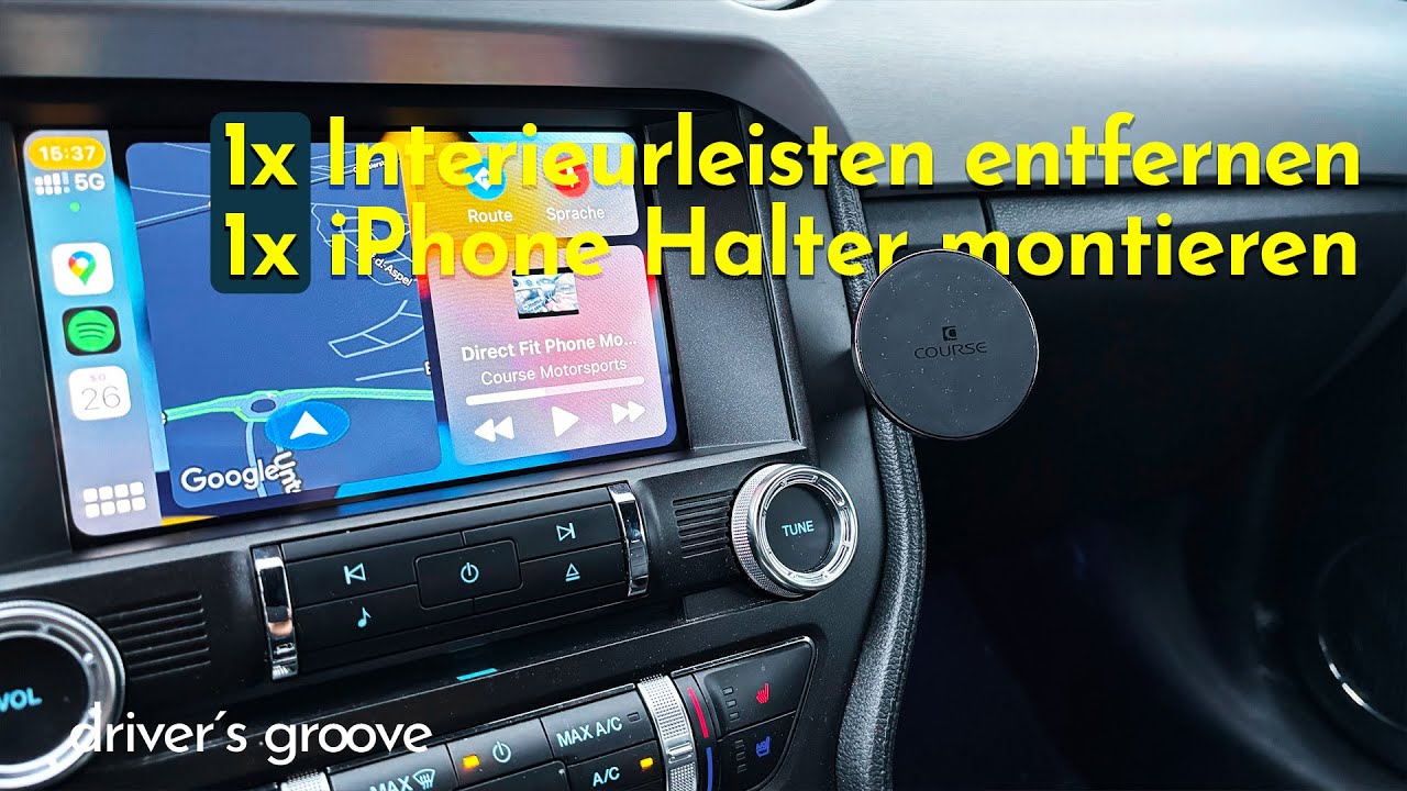 Armaturenbrett auseinandergenommen! Ist das DIE BESTE Handyhalterung?
