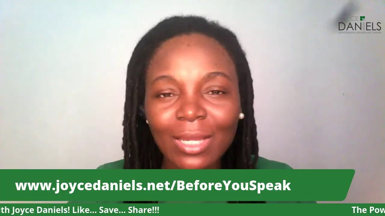 The Power of YOUR VOICE! with Joyce Daniels