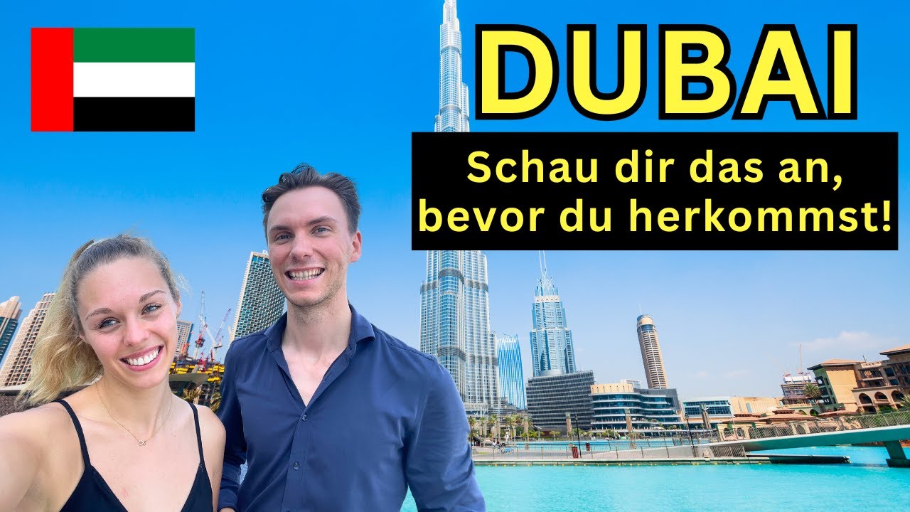 5 DINGE, die du vor deiner DUBAI REISE wissen musst!🇦🇪