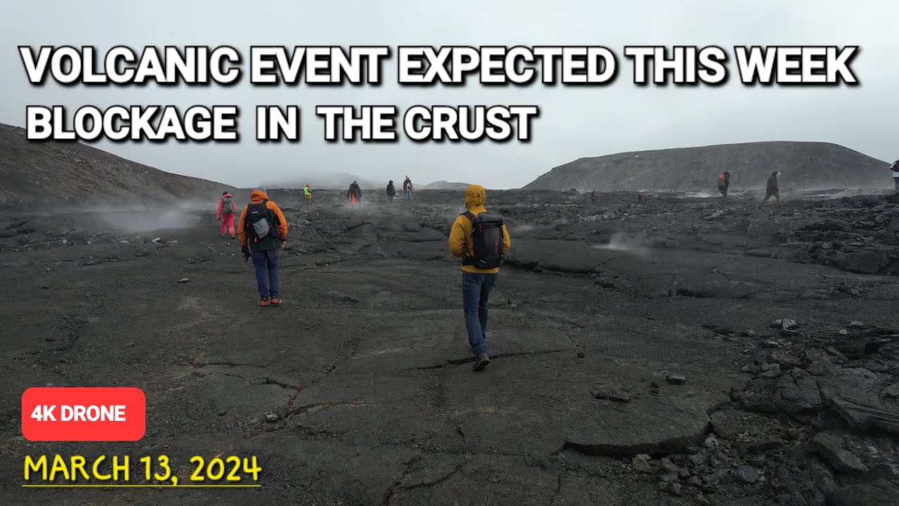 Volcanic eruption or intrusion next days! Blockage suspected! Iceland Volcano Update 12.03.24